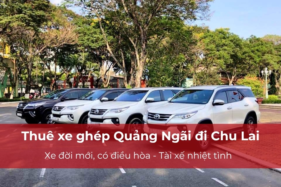 Xe ghép Chu Lai Quảng Ngãi