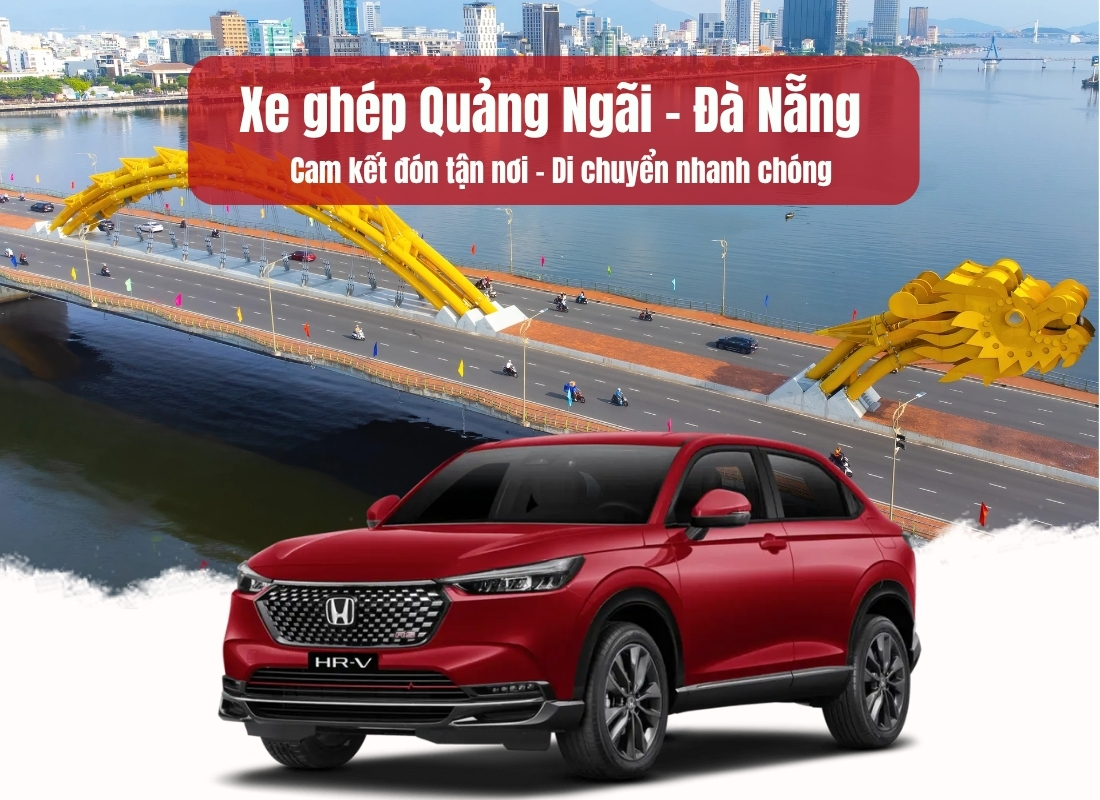 Xe ghép Quảng Ngãi Đà Nẵng