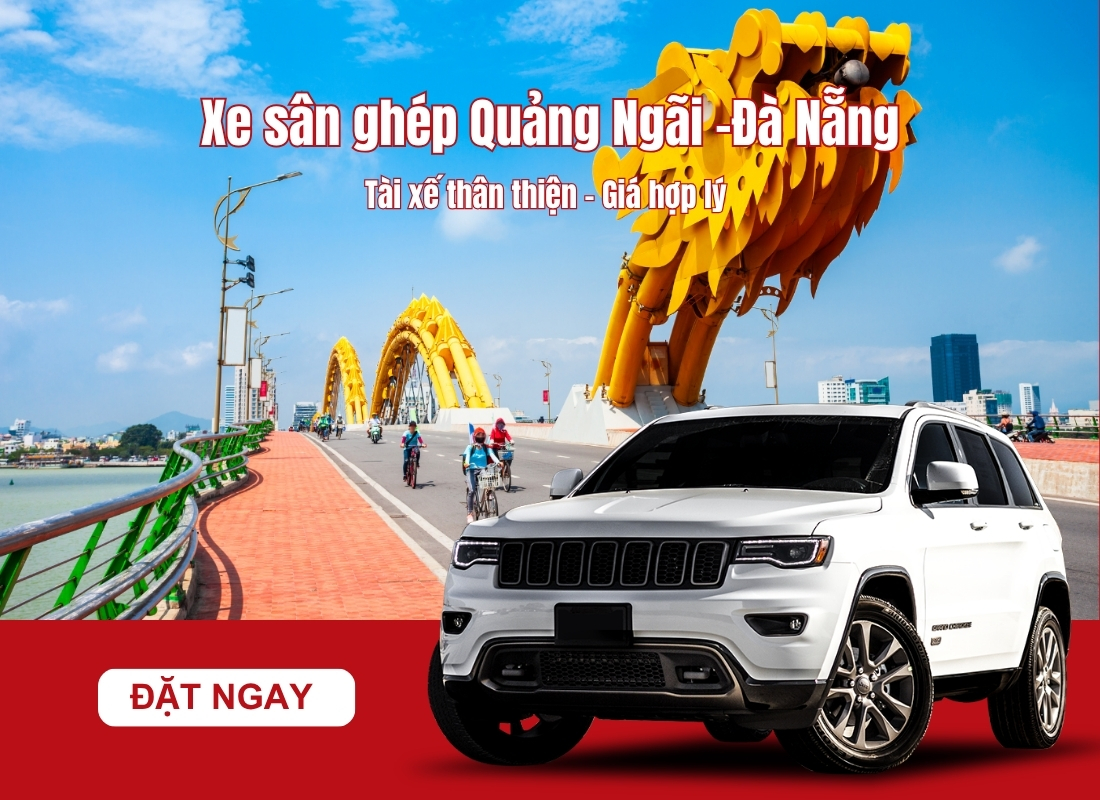 Xe ghép Quảng Ngãi Đà Nẵng