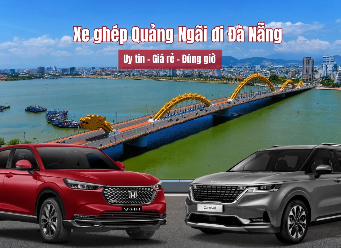 Xe ghép Quảng Ngãi Đà Nẵng