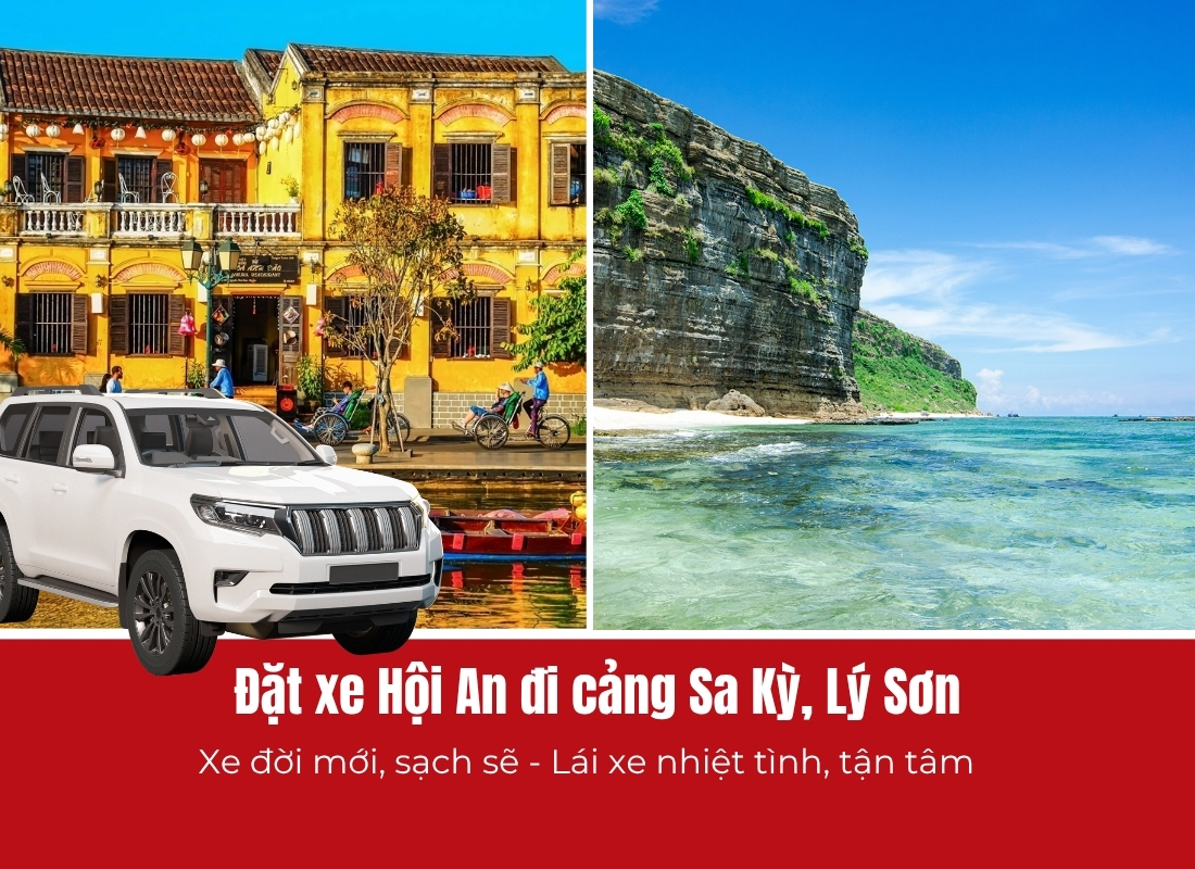 Đặt xe Hội An đi cảng Sa Kỳ