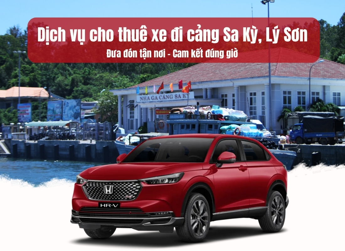 Dịch vụ đặt xe đi cảng Sa Kỳ