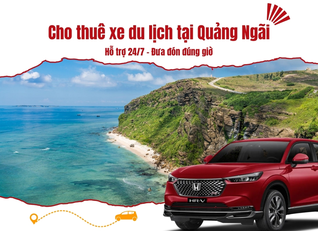 thuê xe du lịch quảng ngãi Thuê xe du lịch Quảng Ngãi