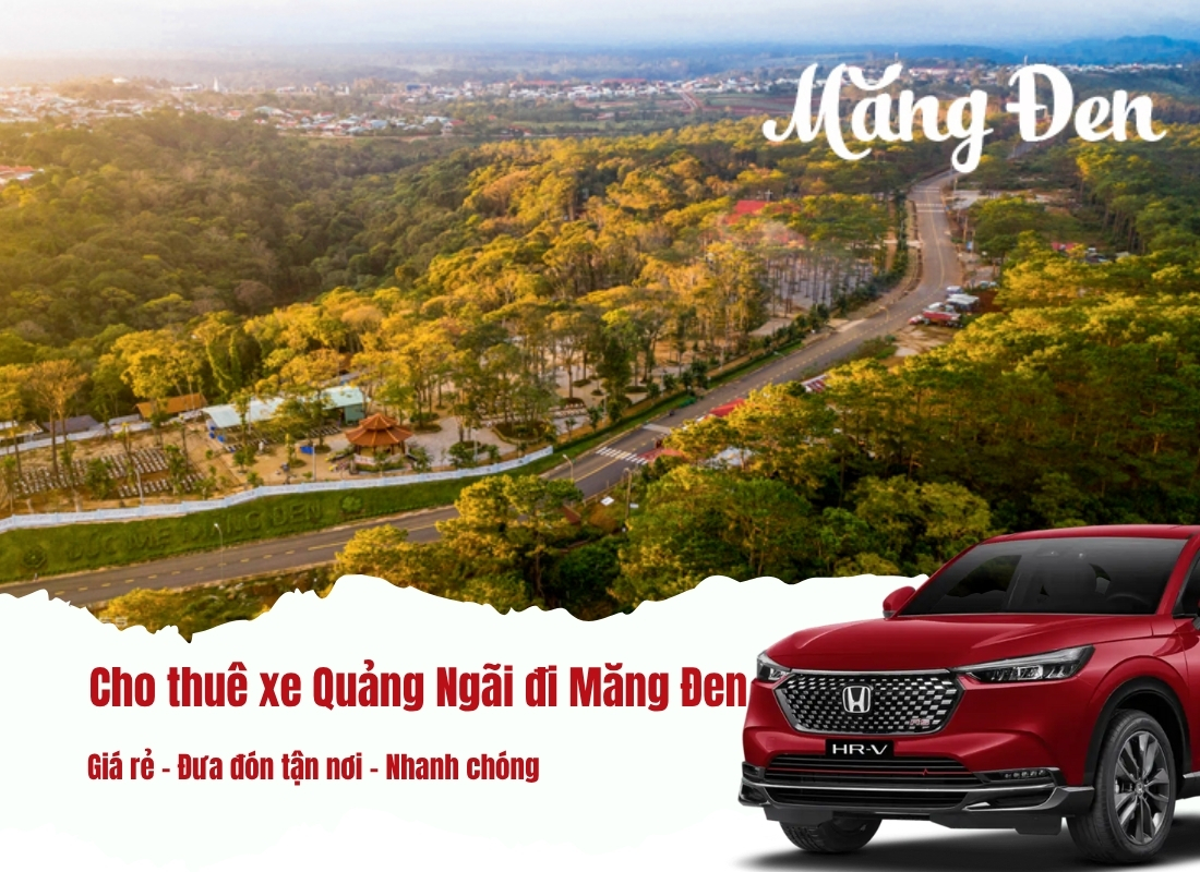 Xe Quảng Ngãi đi Măng Đen