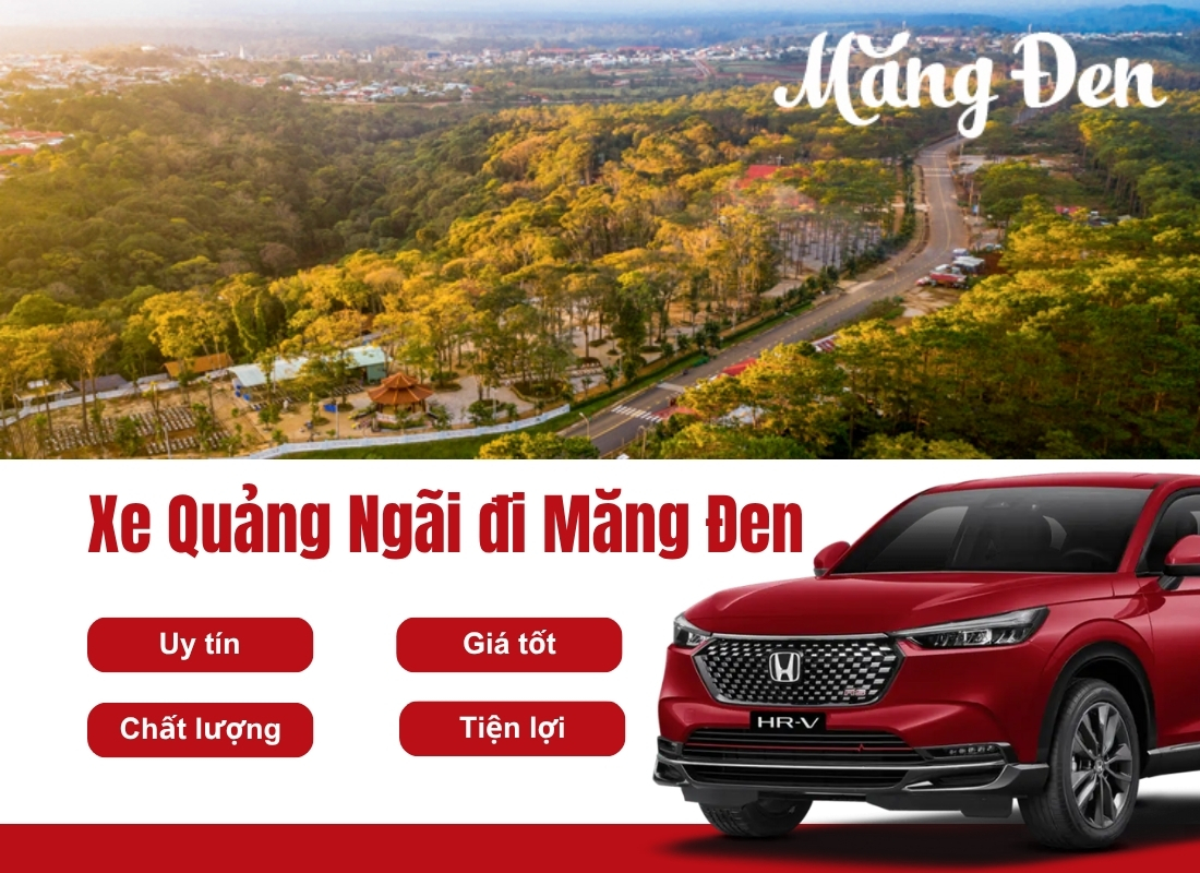Xe Quảng Ngãi đi Măng Đen