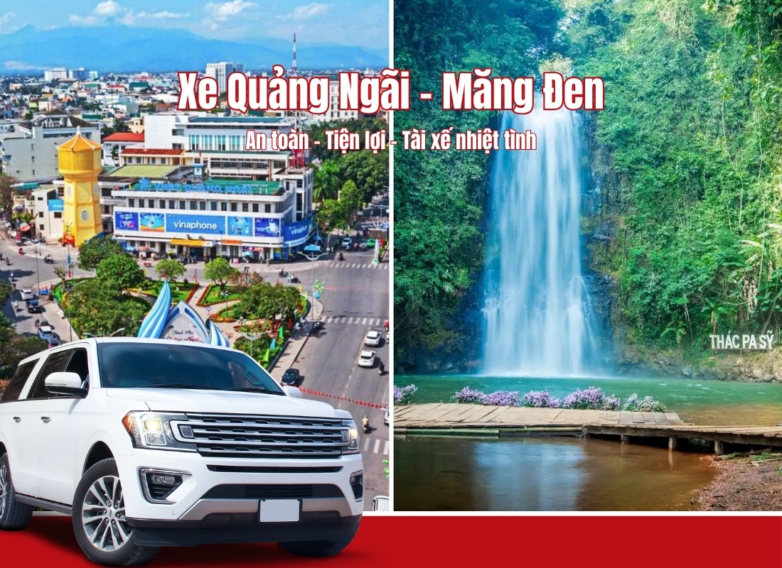 Xe Quảng Ngãi đi Măng Đen