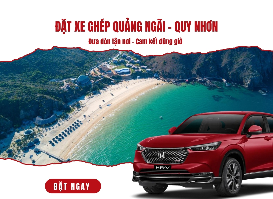 Xe ghép Quảng Ngãi Quy Nhơn