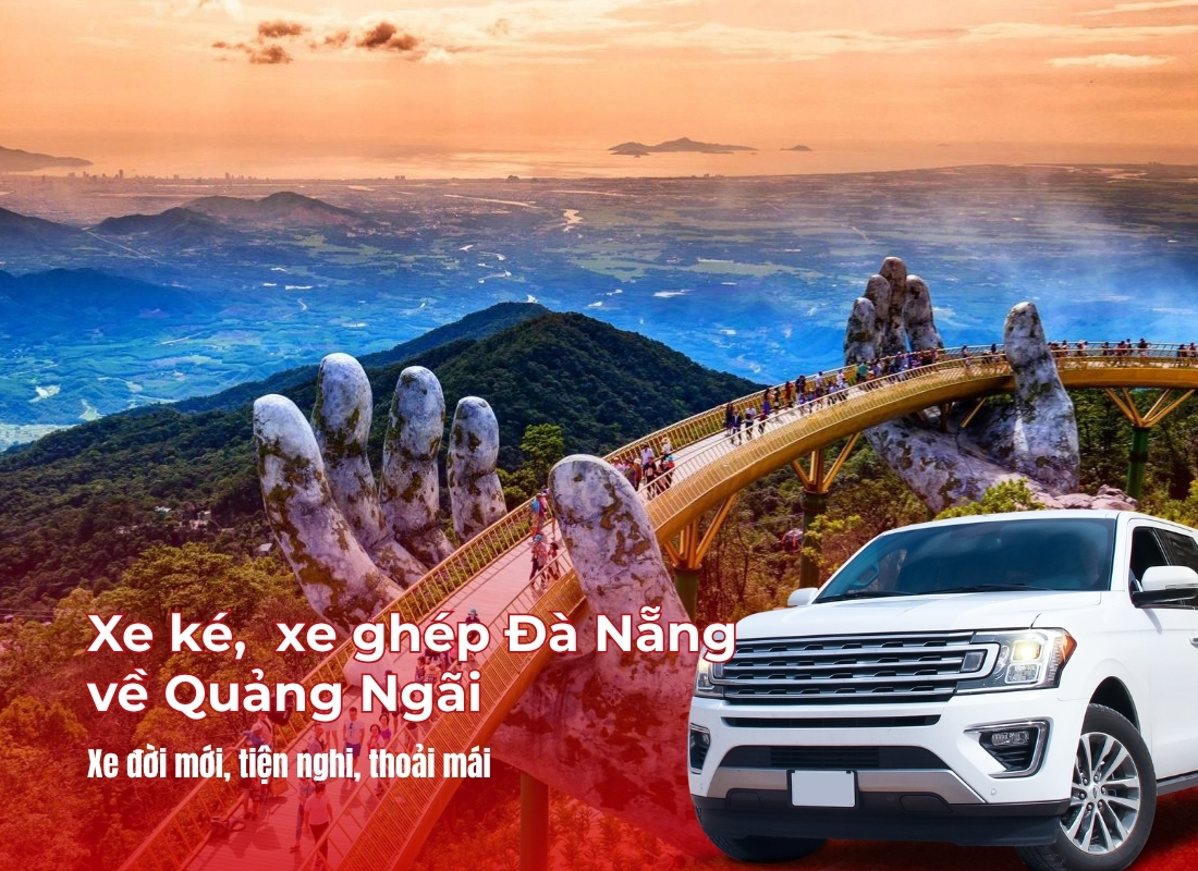 Xe ké Đà Nẵng đi Quảng Ngãi