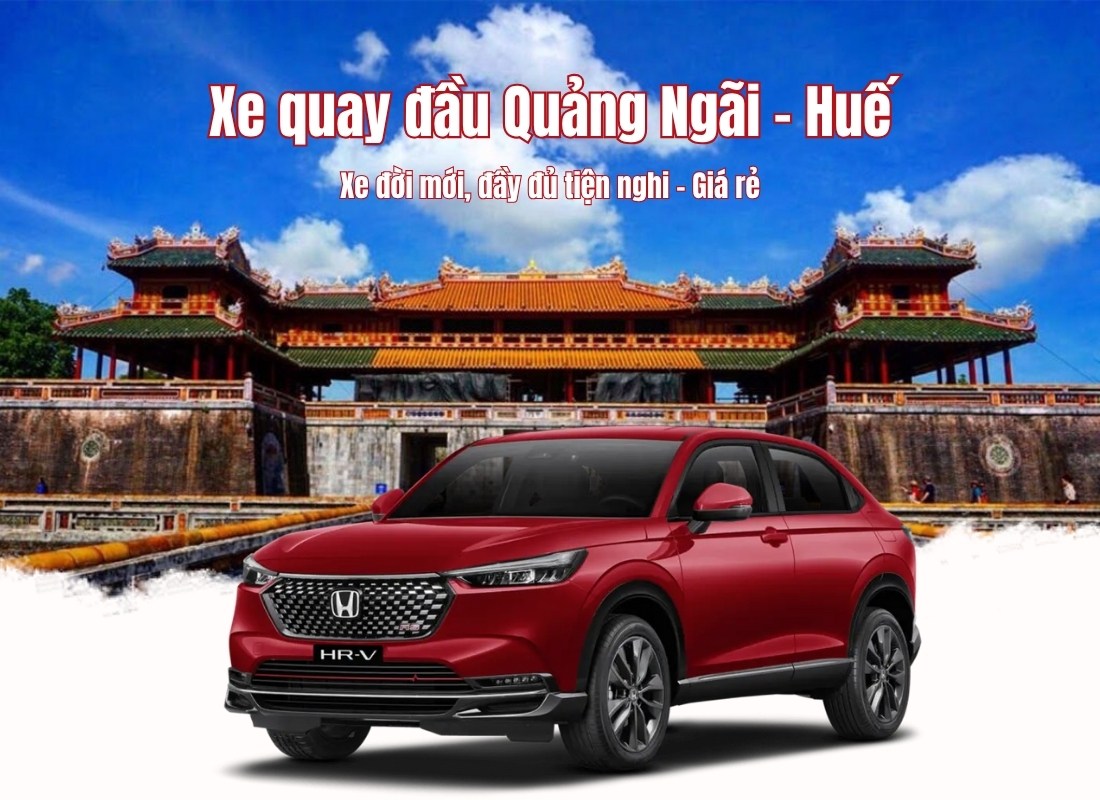 Xe quay đầu Quảng Ngãi - Huế