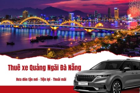 Thuê xe Quảng Ngãi Đà Nẵng