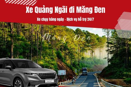 Xe Quảng Ngãi đi Măng Đen