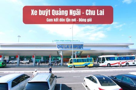 Xe buýt Quảng Ngãi đi Chu Lai