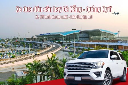 xe sân bay Đà Nẵng về Quảng Ngãi