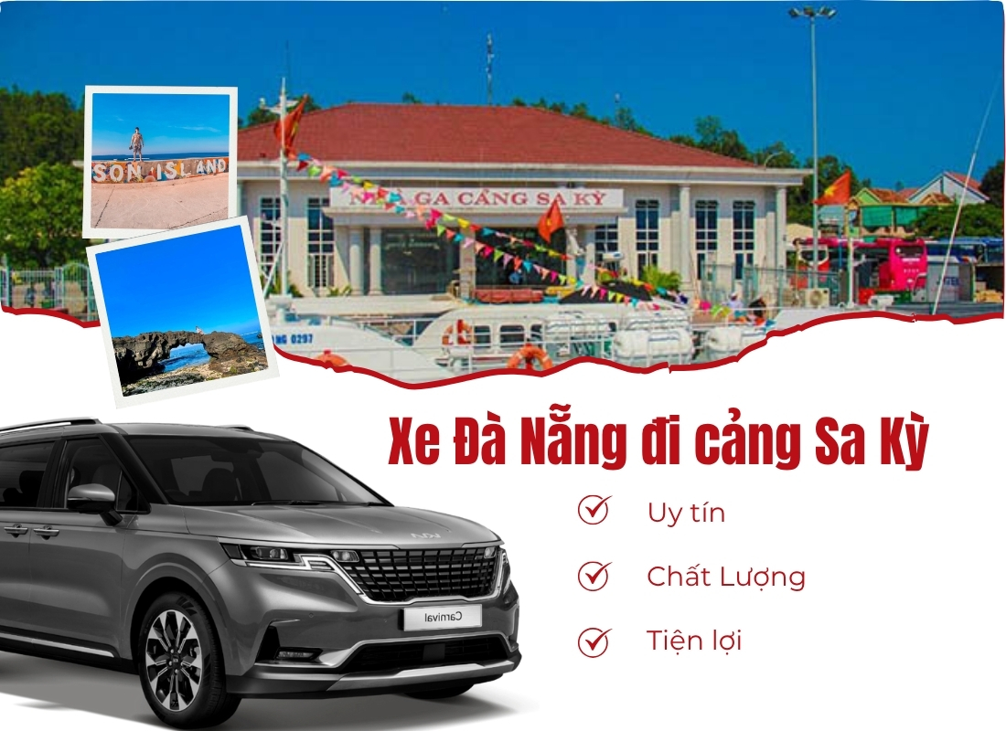 Xe Đà Nẵng đi cảng Sa Kỳ