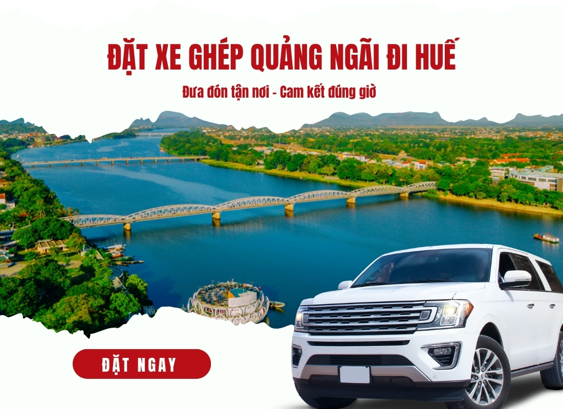 Xe ghép Quảng Ngãi Huế