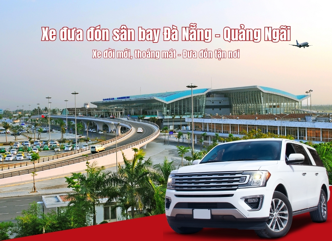 xe sân bay Đà Nẵng về Quảng Ngãi
